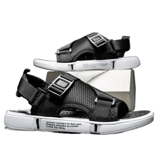 Men’s Beach Sandals For Driving - Leather Shoes for men