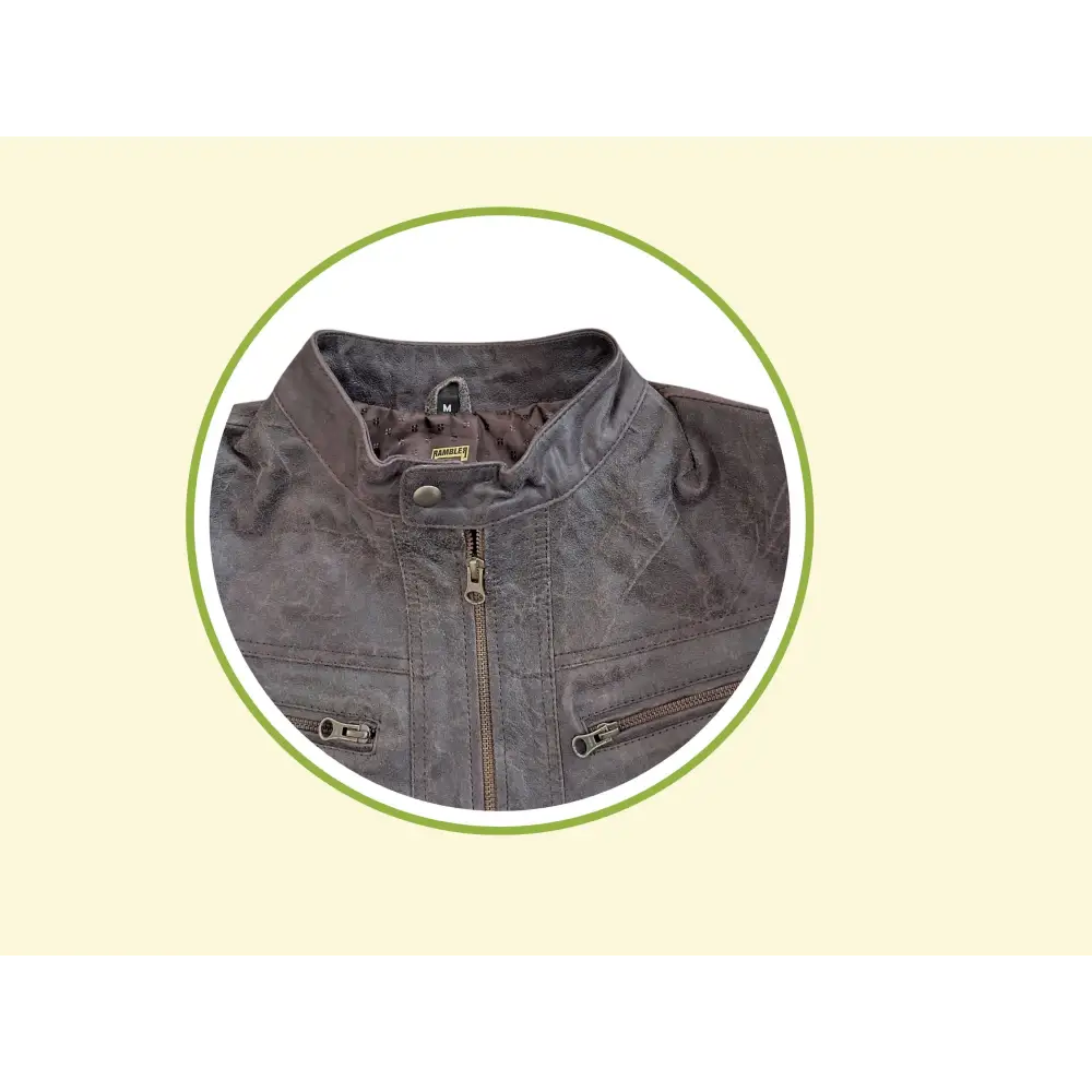 Men Jacket: Leather Jacket Black Genuine Leather