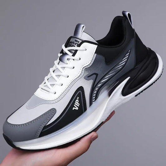 Casual Youth Running Sneaker Platform Lightweight - Leather Shoes for men