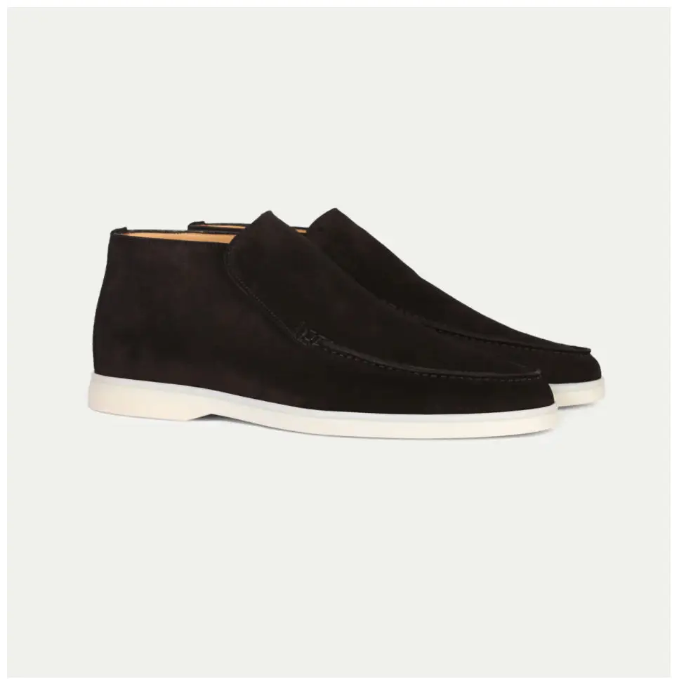 Men’s Loafer Plus Size Leisure_Sneaker - Dark Coffee / 36 - Leather Shoes for men