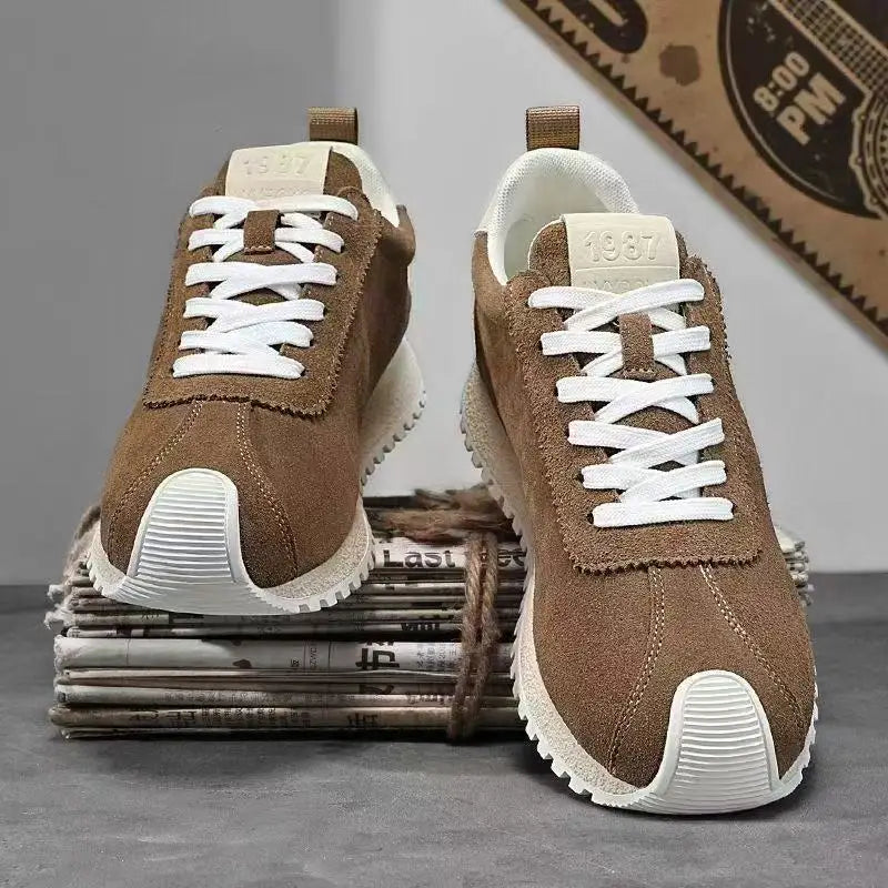 Men’s Shoes New Casual Versatile Sneaker - Leather Shoes for men