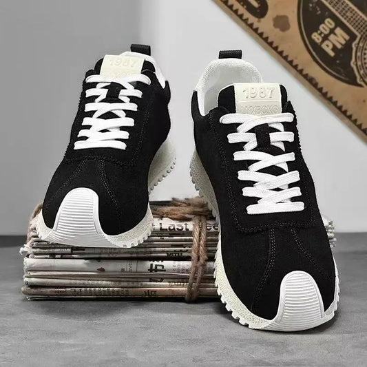 Men’s Shoes New Casual Versatile Sneaker - Leather Shoes for men