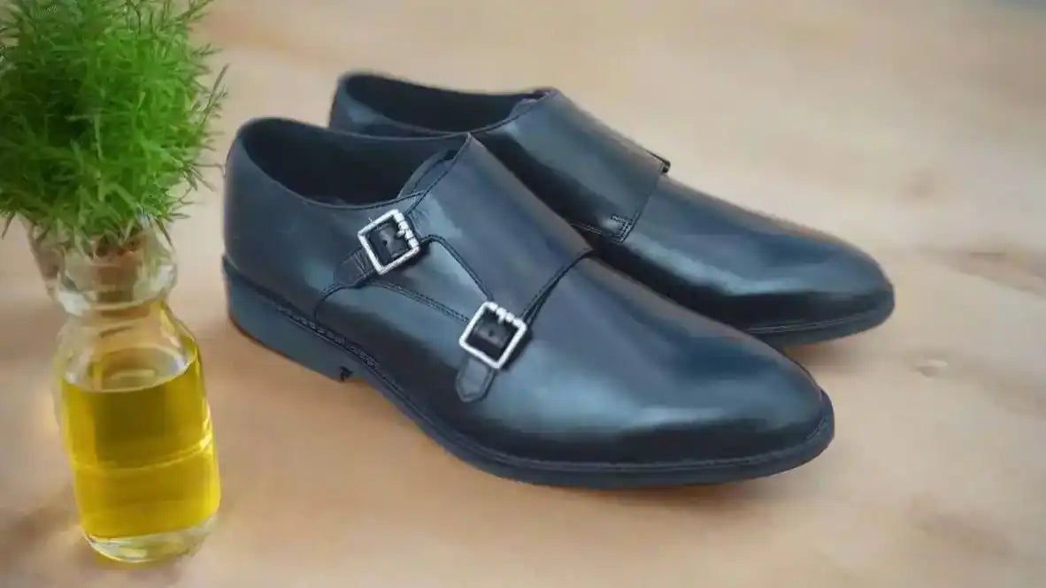 leather-monk-strap-shoes for men in Dubai UAE