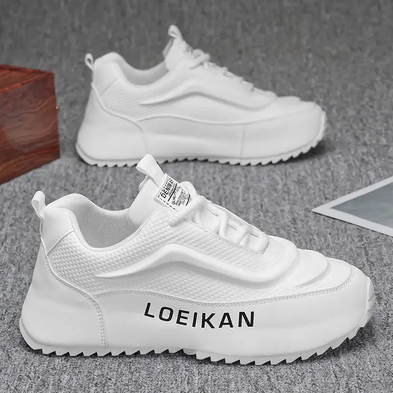 Personality Men’s Sports Casual Daddy Shoes - Leather Shoes for men