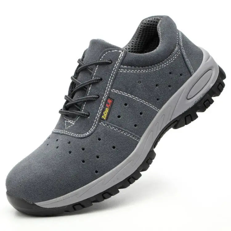 Safety Shoes Breathable Steel Toe Anti-work Shoes - 1gray breathable / 48