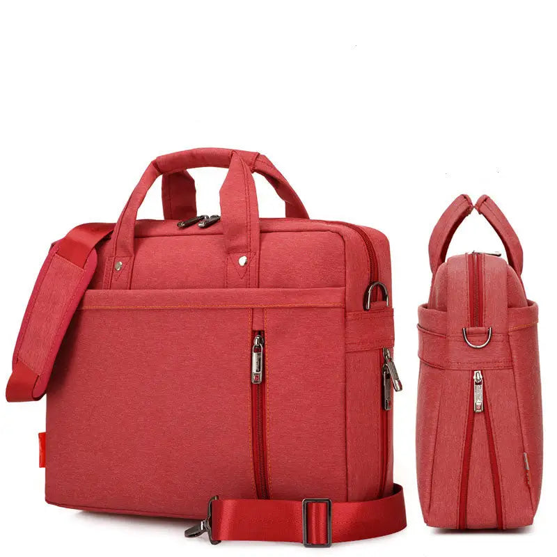 Waterproof Oxford cloth laptop bag - Red / 13 - Bags men