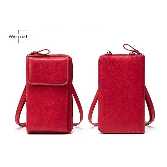 Women's Long Large Capacity Shoulder Messenger Bag - Rambler Shoes FZE