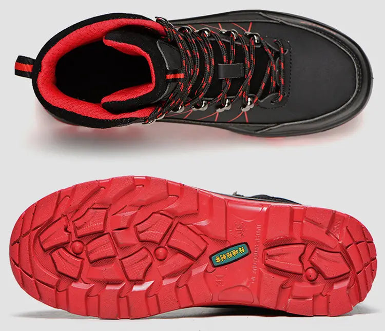 Breathable Flying Woven Safety Shoes Anti-Smashing And Anti-Piercing Safety Shoes