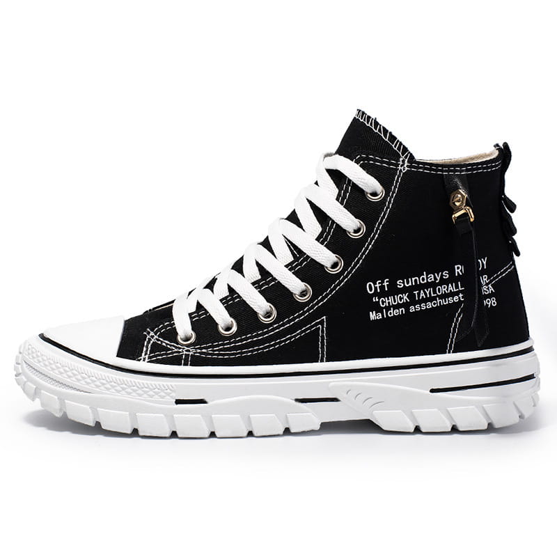 Breathable High-Top Casual Men’s Canvas Shoes Sneaker