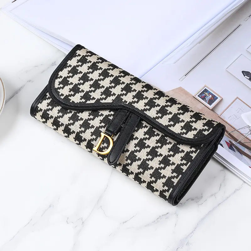 European And American Retro Wallet Women’s Long Large Capacity
