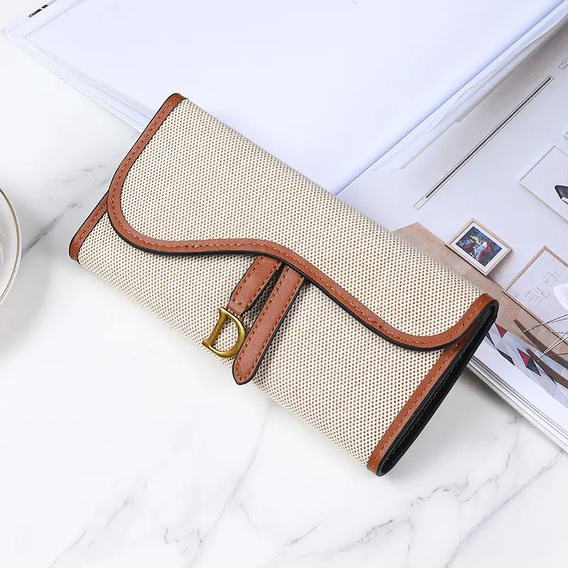 European And American Retro Wallet Women’s Long Large Capacity
