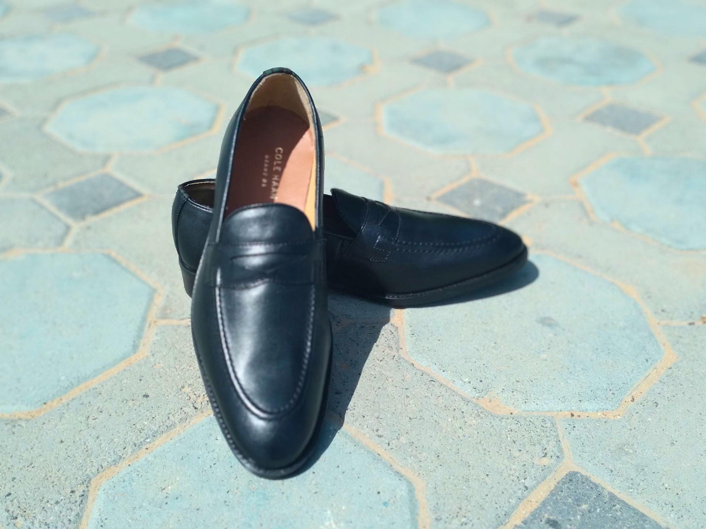 Loafer Shoes Genuine Leather Black - Rambler Shoes FZE