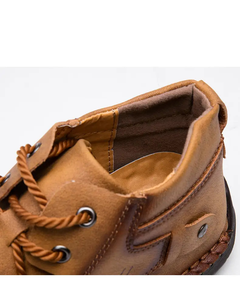 Men’s Foreign Trade Business Men’s Shoes Hand-Sewn