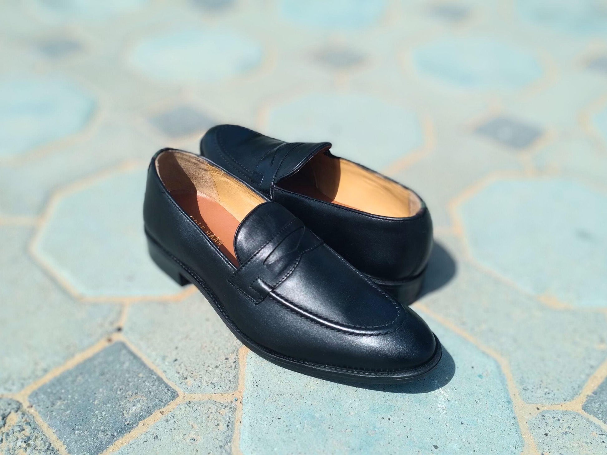 Loafer Shoes Genuine Leather Black - Rambler Shoes FZE