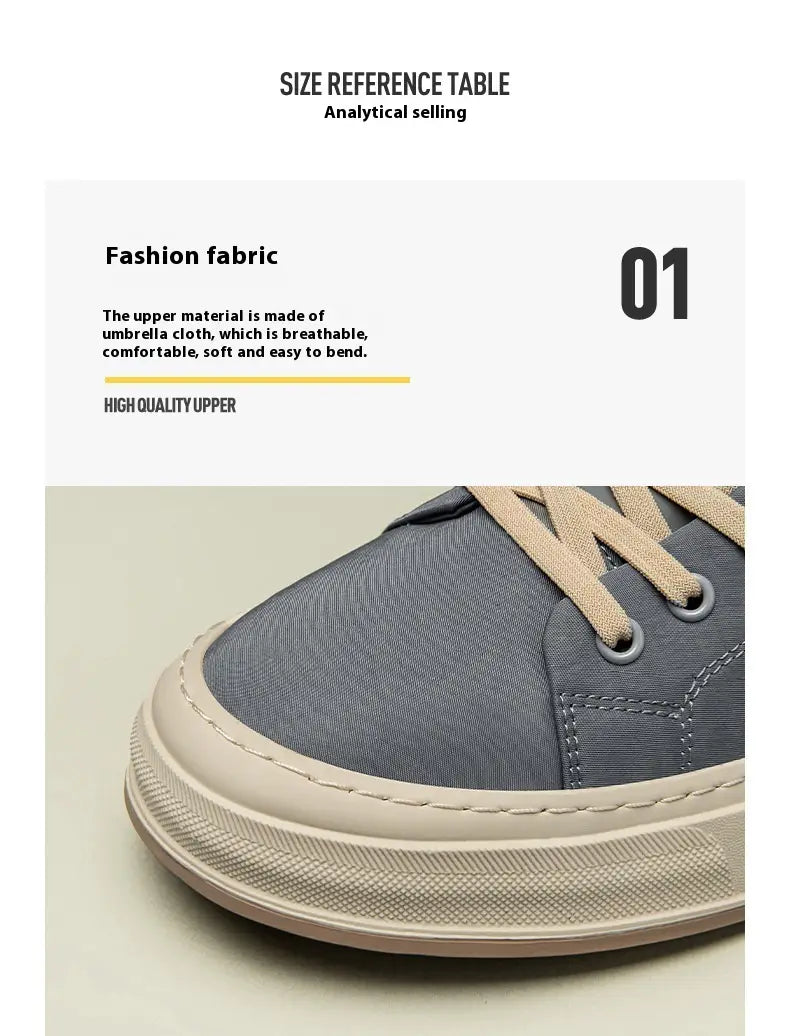 Umbrella Cloth Breathable Sports Board Retro Leisure Cloth Shoes_sneaker