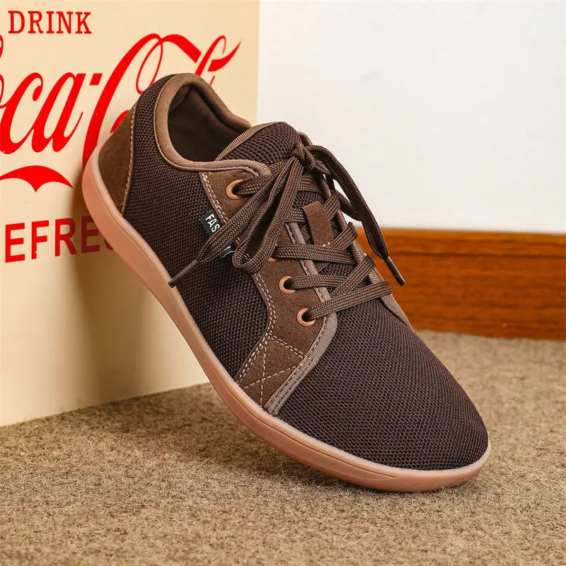 Men’s Low-top Lace-up Mesh Breathable Casual sneaker
