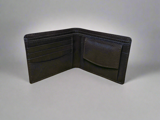 Wallet : Black Leather Wallet