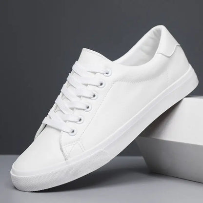 Breathable Mesh Surface Comfortable Men’s Shoes Casual Multicolor Sneaker - White / 39 - Leather Shoes for men