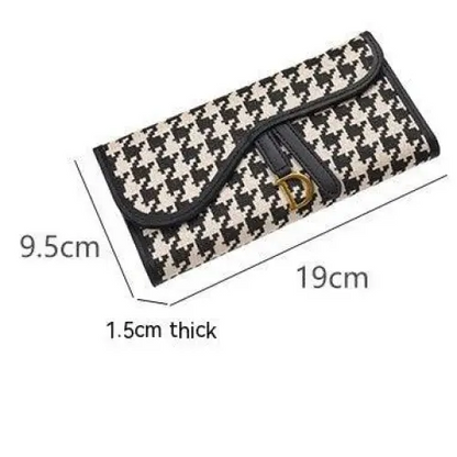 European And American Retro Wallet Women's Long Large Capacity - Rambler Shoes FZE