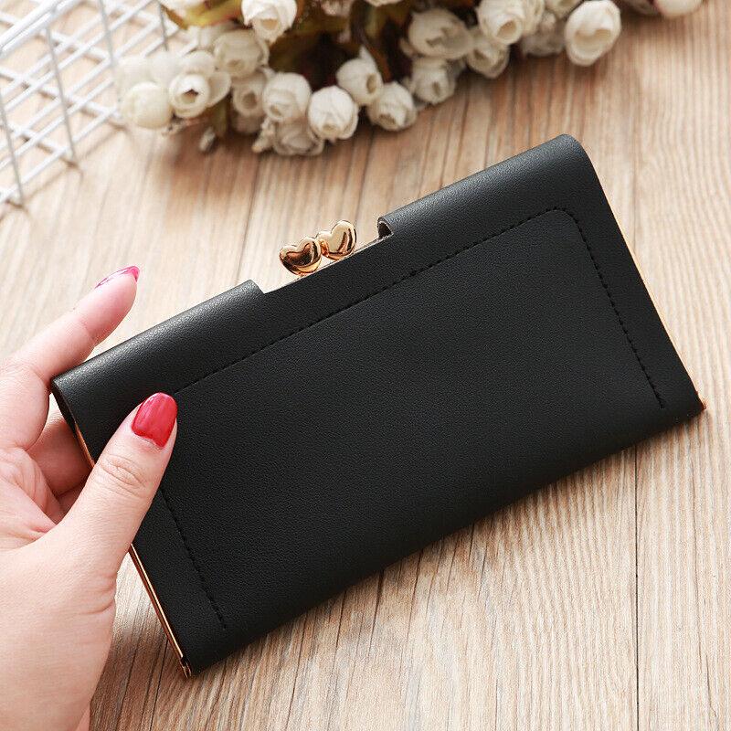 Ladies Leather Wallet Long Purse Phone Card Holder Case Clutch Large Capacity UK - Rambler Shoes FZE