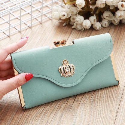 Ladies Leather Wallet Long Purse Phone Card Holder Case Clutch Large Capacity UK - Rambler Shoes FZE