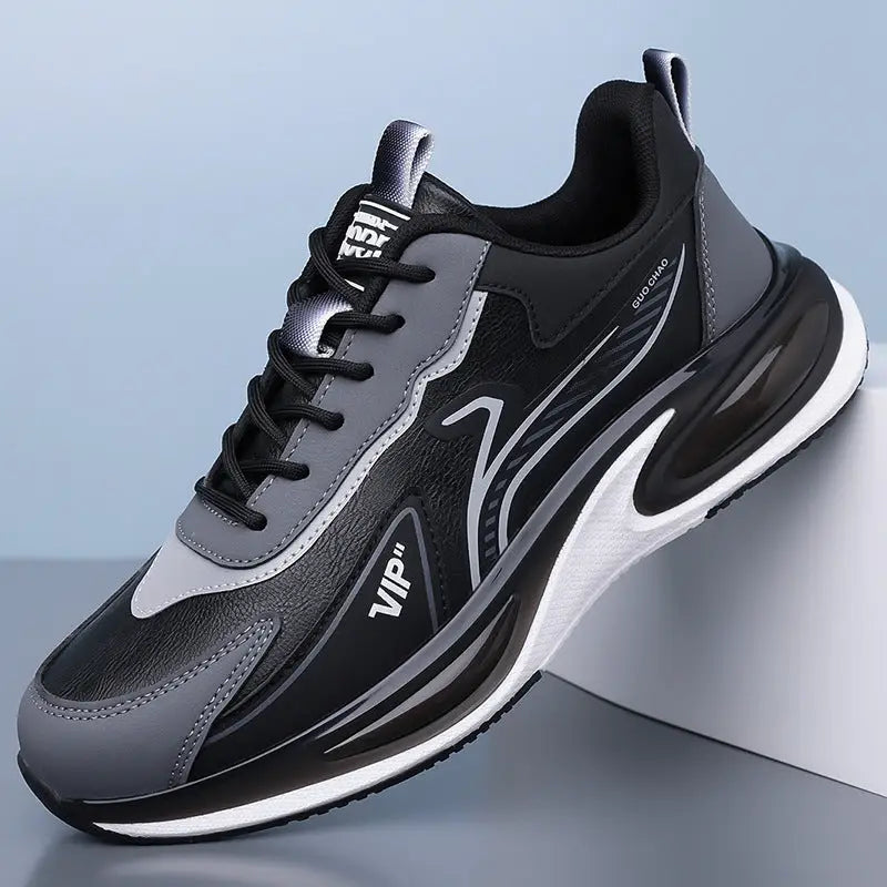 Casual Youth Running Sneaker Platform Lightweight - Leather Shoes for men