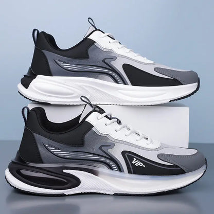Casual Youth Running Sneaker Platform Lightweight - Leather Shoes for men