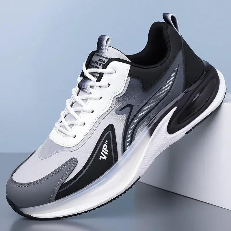 Casual Youth Running Sneaker Platform Lightweight - White / 39 - Leather Shoes for men