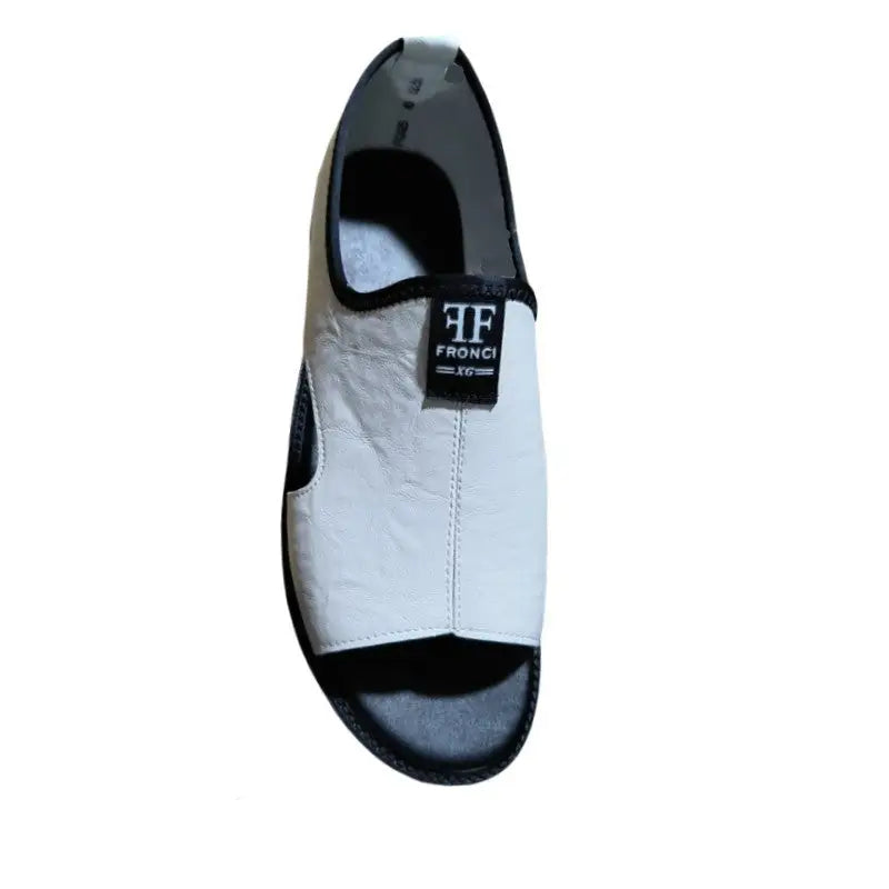 New Casual Soft Bottom Non Slip Outdoor Beach Shoes Trendy Roman Shoes_sandals Dubai - 38 / RB889 White - Leather Shoes