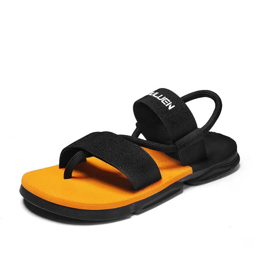 Outer Wear Thick-soled Sandals Casual Men - Leather Shoes for men