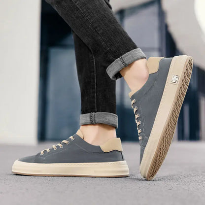 Umbrella Cloth Breathable Sports Board Retro Leisure Cloth Shoes_sneaker - Leather Shoes for men