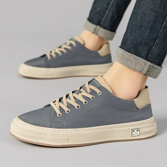 Umbrella Cloth Breathable Sports Board Retro Leisure Cloth Shoes_sneaker - Leather Shoes for men