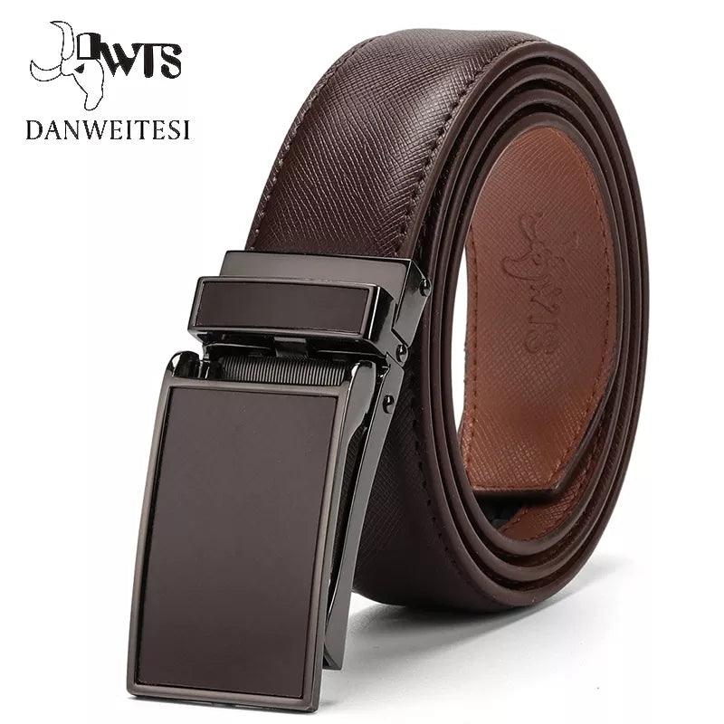 Male Men's Belt Leather Strap Luxury Brand - Rambler Shoes FZE