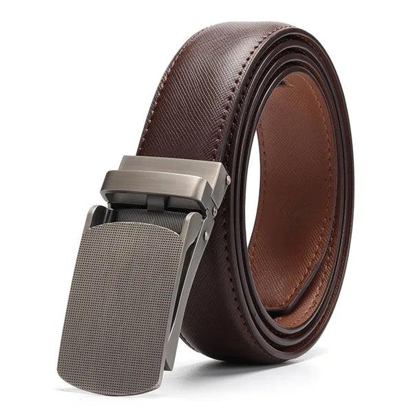 Male Men's Belt Leather Strap Luxury Brand - Rambler Shoes FZE